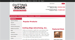 Desktop Screenshot of cuttingedgead.com